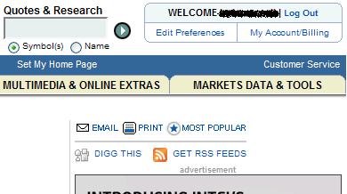 WSJ Digg Top